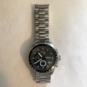 Fossil Men's Decker Quartz Stainless Steel Chronograph Watch